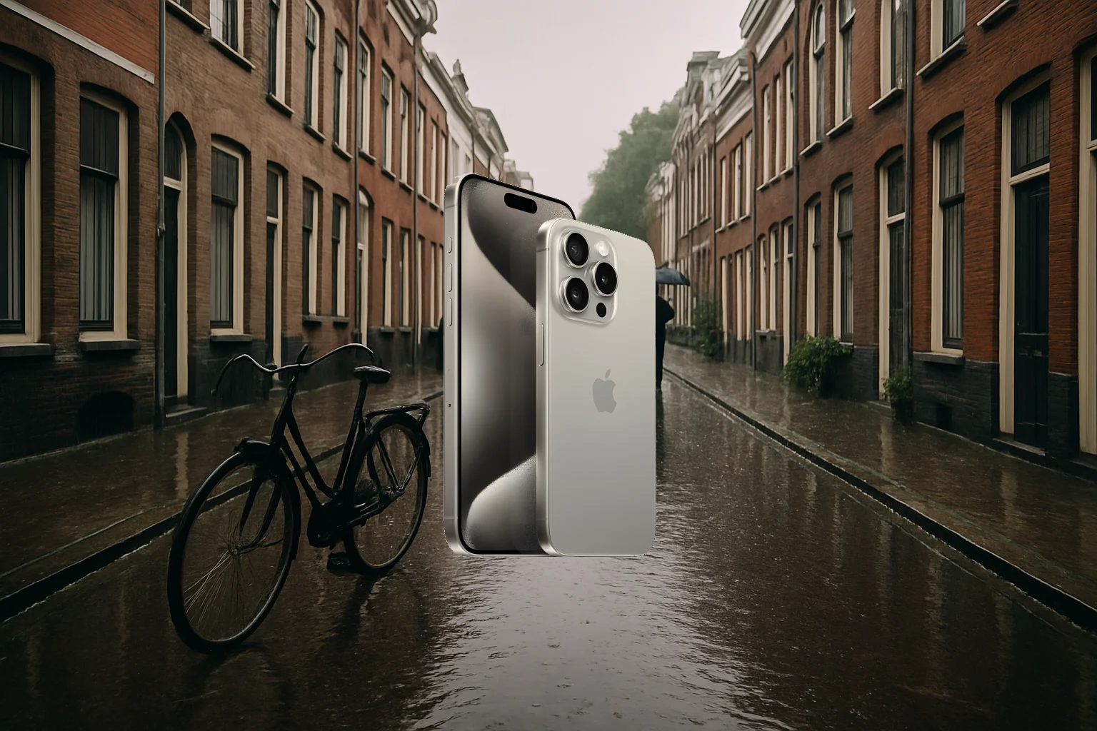 iPhone 15 met waterschade
